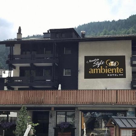 Ambiente Mountain Style Hotel Саас-Фее Екстериор снимка